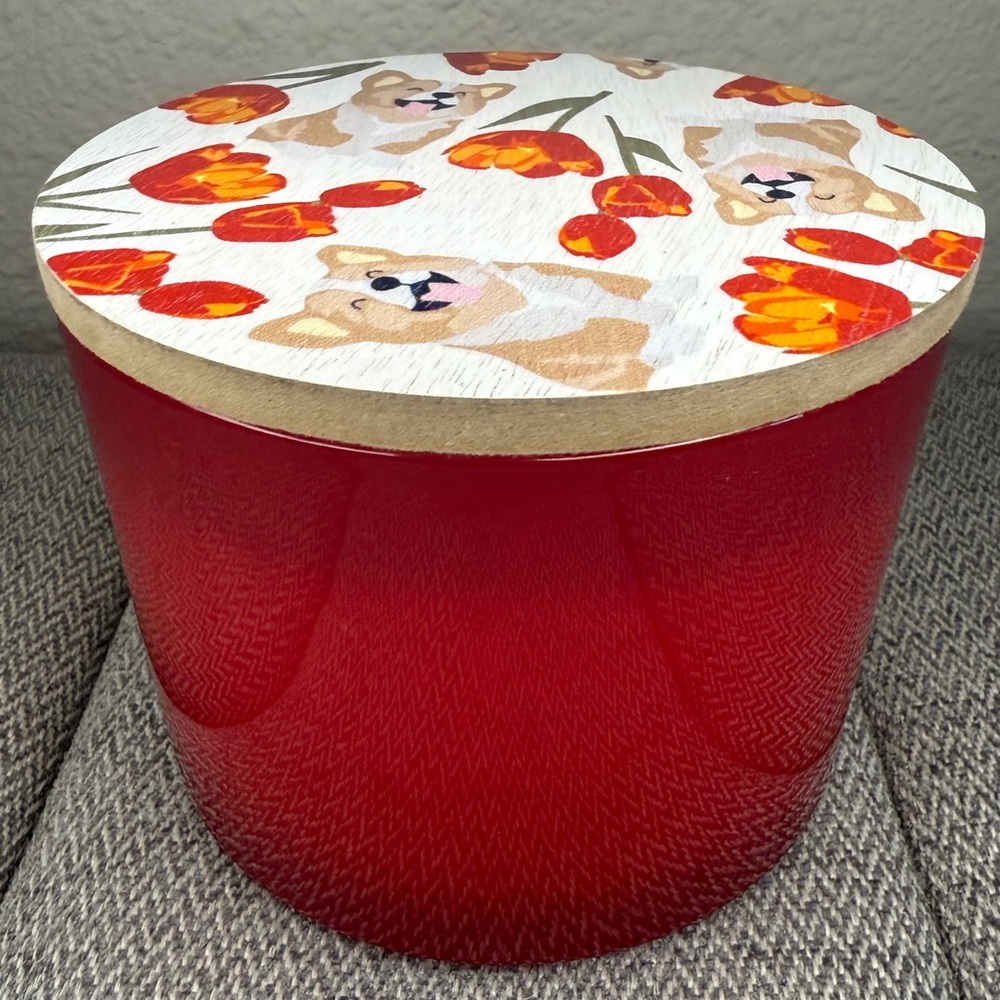 Odor Neutralizing Candle, 2 Wick, Cedar & Lavender Scent - Sand + Paws 12oz - Picture 7 of 11